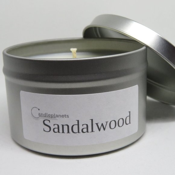 Sandalwood Candle, Sandalwood Scent, Sandalwood Touch 8oz - Picture 2 of 3
